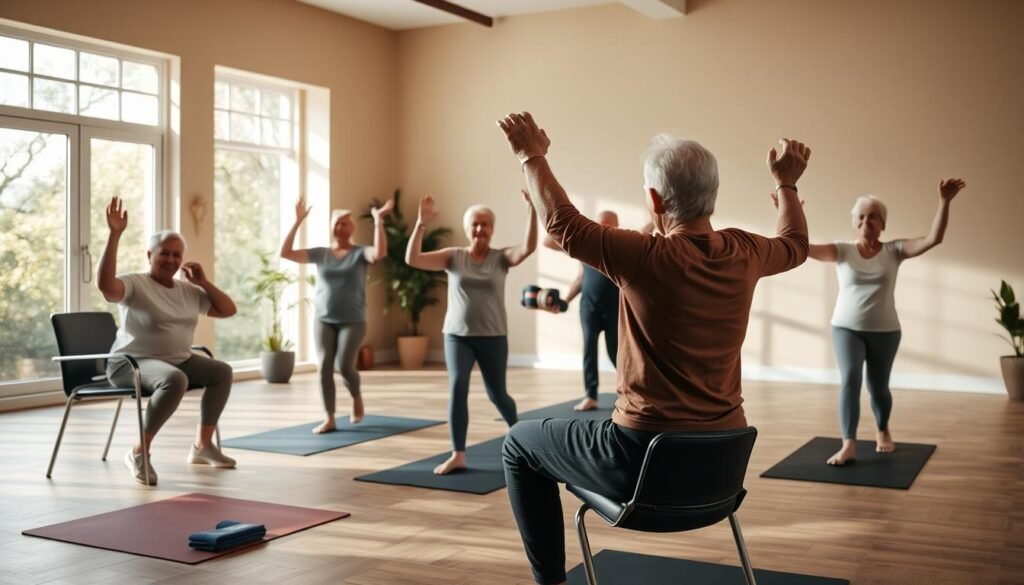 Low-impact exercises for weight loss in seniors